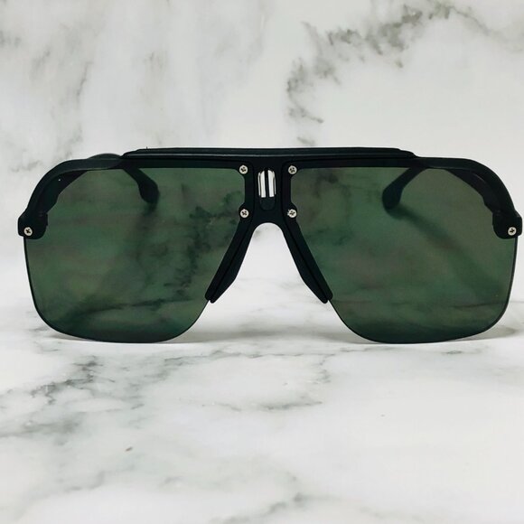 Men Sunglasses Fashion‎ Dark Green Lens Oversize Driving Outdoor Stylish Elegant - Picture 2 of 4
